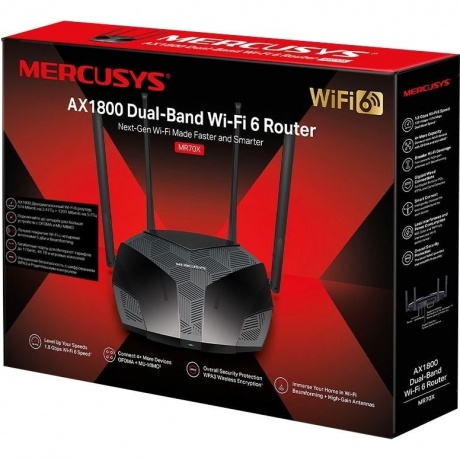 Wi-Fi роутер Mercusys MR70X - фото 5