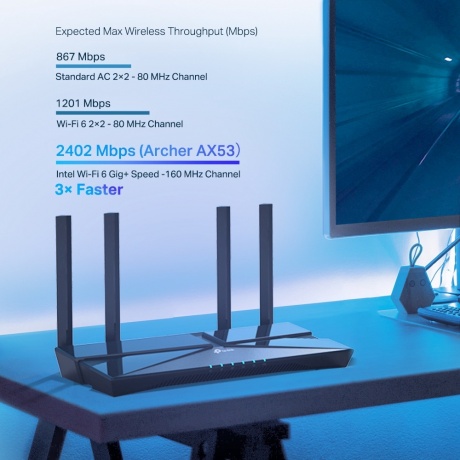 Wi-Fi роутер TP-Link Archer AX53 - фото 5