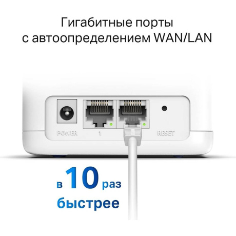 Wi-Fi MESH система Mercusys Halo H30G(2-pack) - фото 13