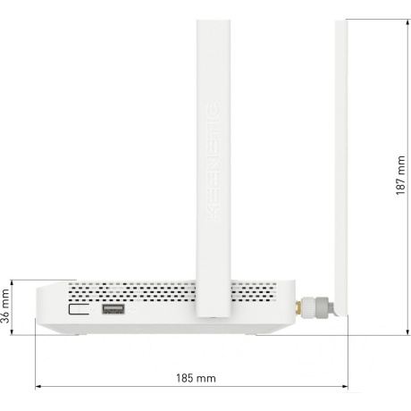 Wi-Fi роутер Keenetic Skipper 4G KN-2910 - фото 4