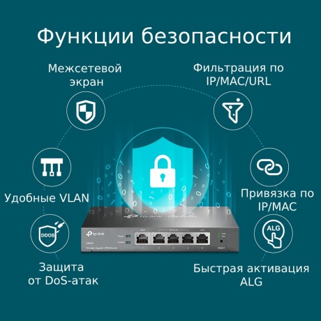 Маршрутизатор TP-Link ER605 (TL-R605) - фото 9