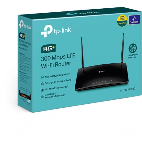 Wi-Fi роутер TP-Link Archer MR500 AC1200 - фото 6