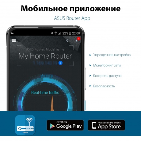 Wi-Fi роутер ASUS TUF-AX3000 - фото 10