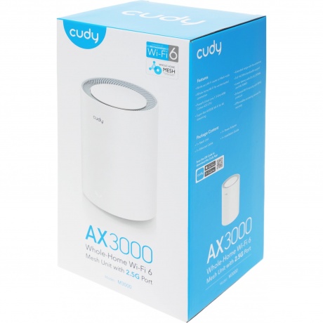 Wi-Fi Mesh роутер Cudy M1200 (M1200(1-PACK)) White - фото 15