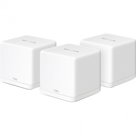 Wi-Fi роутер Mercusys Halo H60X(3-pack) AX1500 White - фото 2