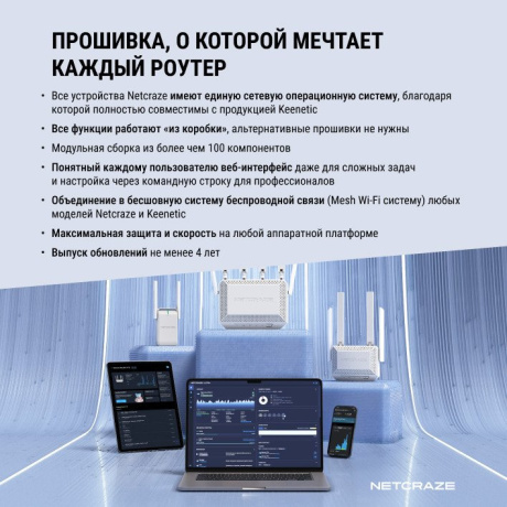 Wi-Fi роутер Netcraze Hopper DSL (NC-3611) - фото 17