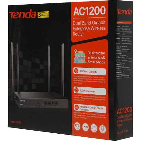 Wi-Fi Роутер TENDA W18E - фото 13