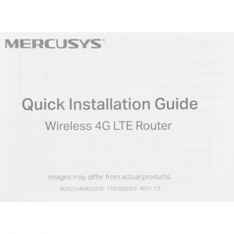 Роутер Wi-Fi Mercusys MB130-4G - фото 8