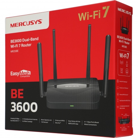 Роутер Wi-Fi Mercusys MR25BE - фото 10
