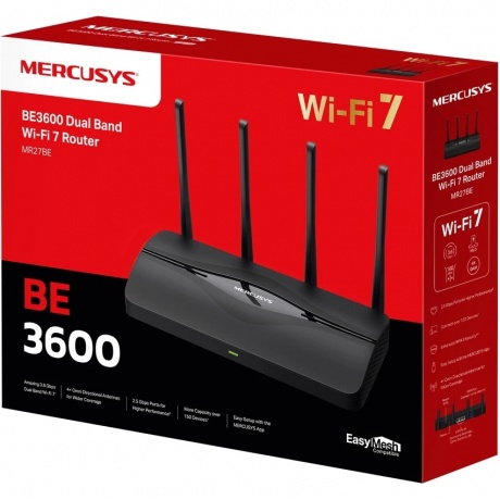 Роутер Wi-Fi Mercusys MR27BE - фото 16