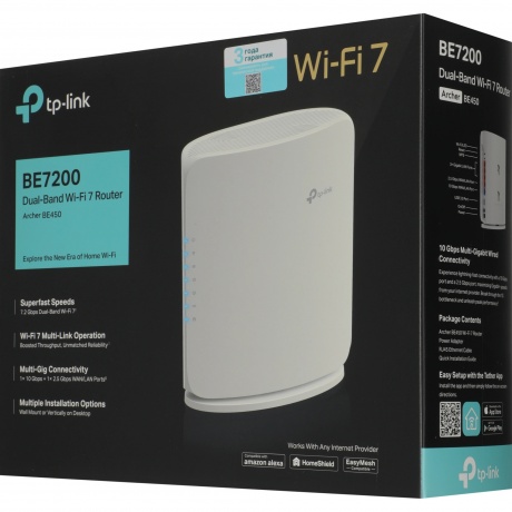 Роутер Wi-Fi TP-Link Archer BE450 - фото 9