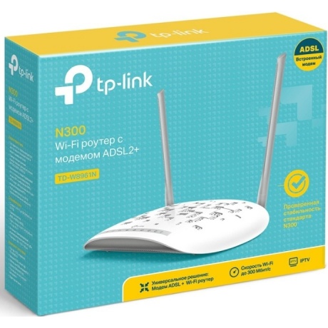 Wi-Fi роутер TP-LINK TD-W8961N - фото 6