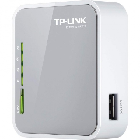 Wi-Fi роутер TP-LINK TL-MR3020 белый - фото 1