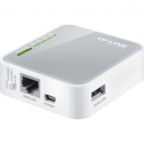 Wi-Fi роутер TP-LINK TL-MR3020 белый - фото 3