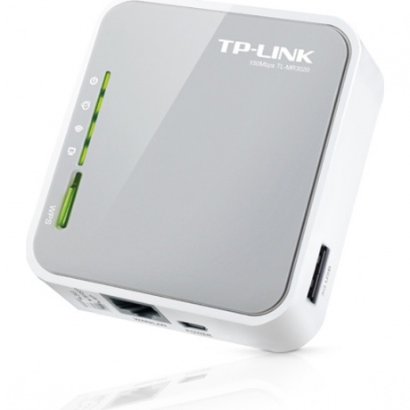 Wi-Fi роутер TP-LINK TL-MR3020 белый - фото 4