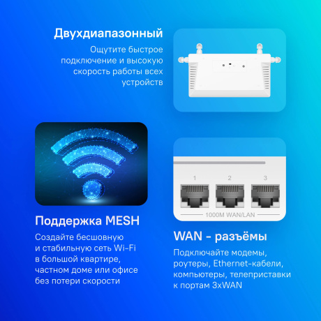 Wi-Fi роутер HUAWEI WS7001-22 53030ADX - фото 8