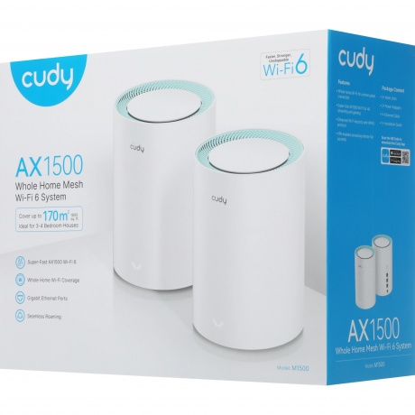 Wi-Fi MESH система Cudy M1500 (2-Pack) - фото 7