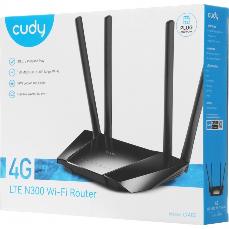 Wi-Fi роутер Cudy LT400 - фото 12