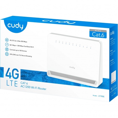Wi-Fi роутер Cudy LT700E - фото 4
