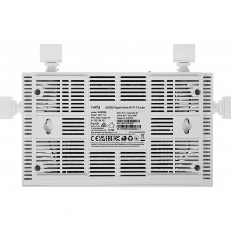 Wi-Fi роутер Cudy WR3000E - фото 6