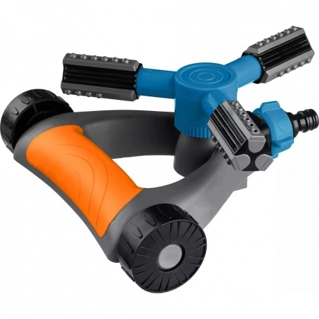 Распылитель круговой GRINDA RR-Pro, 3 сопла, на подставке с колё...