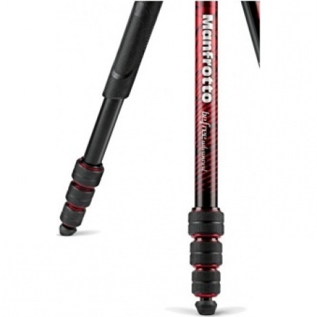 Штатив Manfrotto Befree Advanced Travel Twist MKBFRTA4RD-BH Red - фото 7