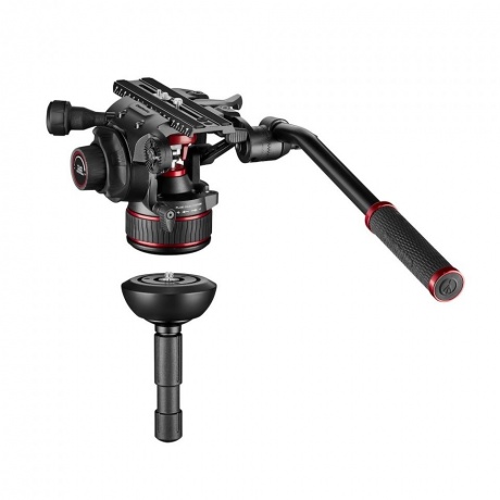 Видеокомплект Manfrotto Nitrotech 612 &amp; Alu Twin MSMVK612TWINMA (штатив+головка) - фото 2