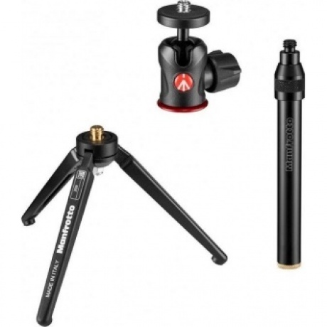 Штатив настольный Manfrotto + головка 209,492LONG-1 черный - фото 3