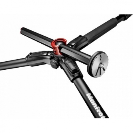Штатив Manfrotto MT190GOA4 черный - фото 3