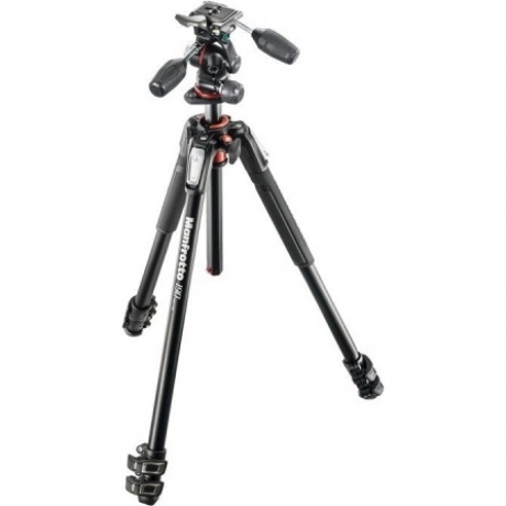Штатив Manfrotto MK190XPRO3-3W черный - фото 1
