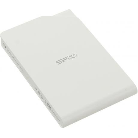 Внешний HDD Silicon Power Stream S03 2Tb White (SP020TBPHDS03S3W) - фото 1