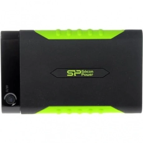 Внешний HDD Silicon Power Armor A15 2Tb Black-Green (SP020TBPHDA...