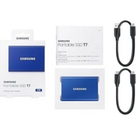 Внешний SSD Samsung T7 2Tb (MU-PC2T0H/WW) - фото 11