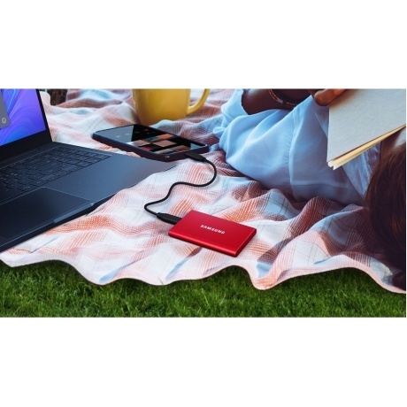 Внешний SSD Samsung T7 2Tb (MU-PC2T0H/WW) - фото 20
