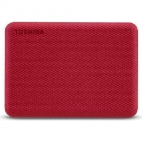 Внешний HDD Toshiba Canvio Advance 2Tb HDTCA20ER3AA) красный - фото 1