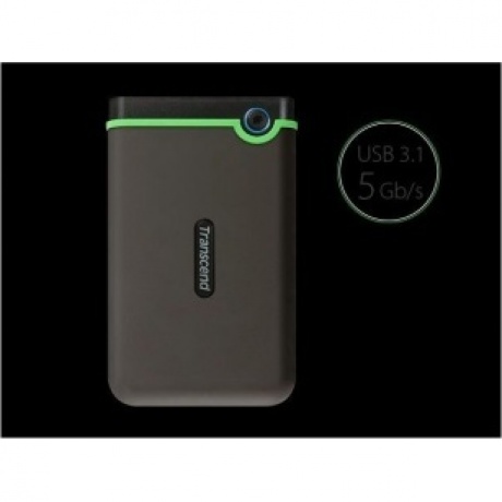 Внешний HDD Transcend StoreJet 25M3S 4Tb (TS4TSJ25M3S) серый - фото 3