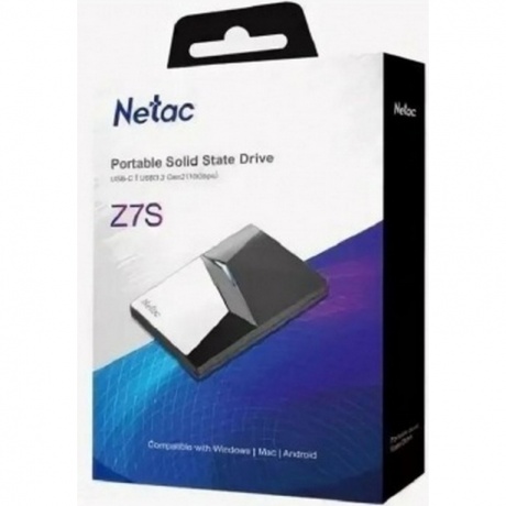 Внешний SSD Netac Z7S 240Gb (NT01Z7S-240G-32BK) - фото 6