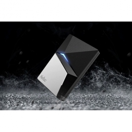 Внешний SSD накопитель Netac Z7S 960Gb (NT01Z7S-960G-32BK) - фото 6