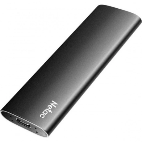 Внешний SSD Netac Z SLIM Aluminum Type C Black 1TB (NT01ZSLIM-00...