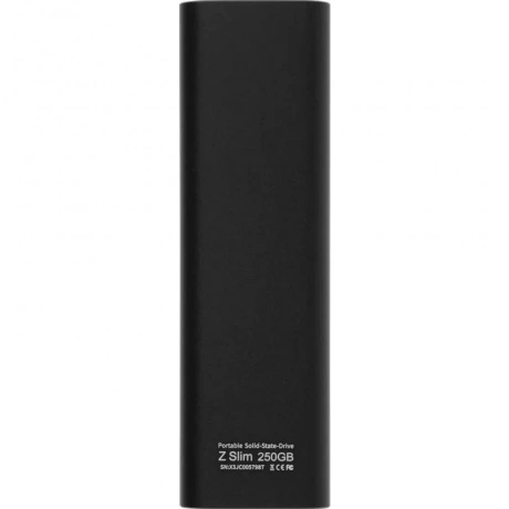 Внешний SSD Netac 250Gb Z SLIM (NT01ZSLIM-250G-32BK) Black