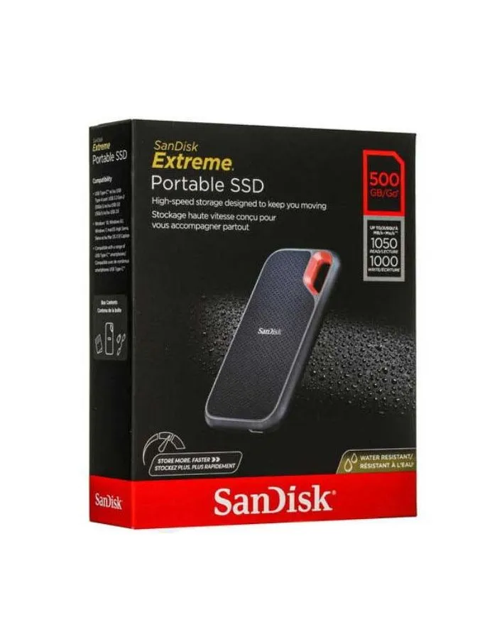 Внешний SSD Sandisk 500GB (SDSSDE61-500G-G25) - фото 7