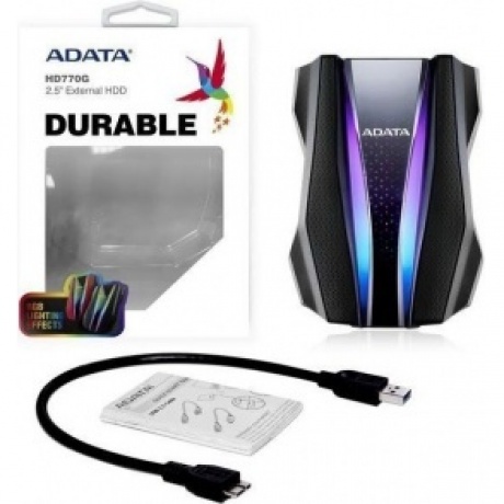 Внешний HDD A-Data 1TB (AHD770G-1TU32G1CBK) - фото 3