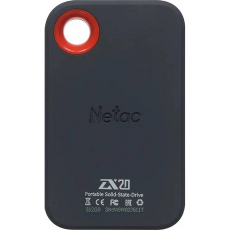 Внешний SSD Netac 512Gb ZX20 (NT01ZX20-512G-32BL) - фото 6