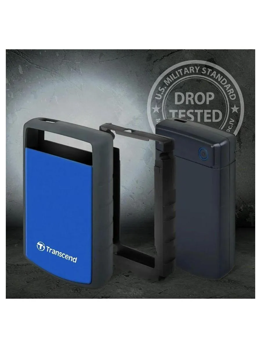 Внешний HDD Transcend 4.0Tb StoreJet 25H3 (TS4TSJ25H3B) - фото 4
