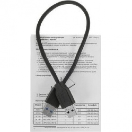 Внешний жесткий диск Apacer AC236 2TB Black (AP2TBAC236B-1) - фото 6