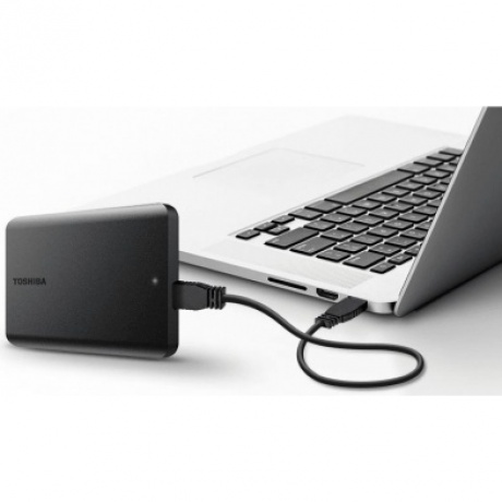 Внешний жесткий диск Toshiba Canvio basics 4TB black (HDTB540EK3CA) - фото 6