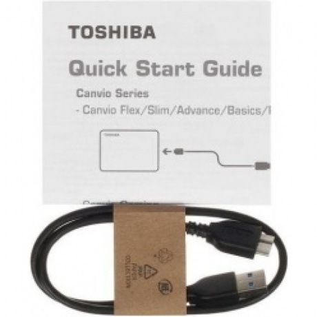 Внешний жесткий диск Toshiba CANVIO BASICS 1TB, black (HDTB510EK3AA) - фото 6