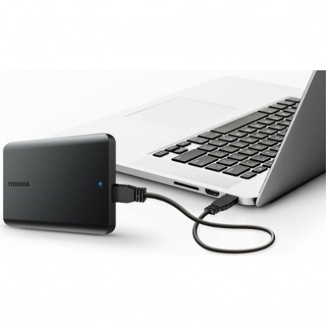 Внешний жесткий диск Toshiba CANVIO BASICS 1TB, black (HDTB510EK3AA) - фото 8