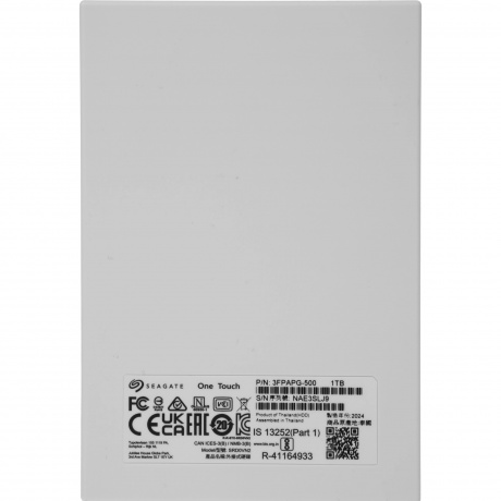 Внешний жесткий диск Seagate One Touch 1TB (STKY1000402) Blue - фото 4