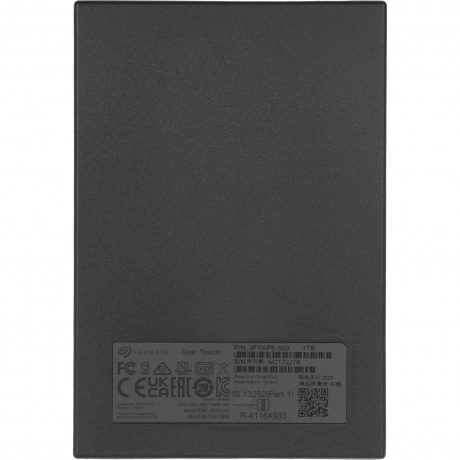 Внешний жесткий диск Seagate One Touch 1TB (STKY1000401) Grey - фото 2